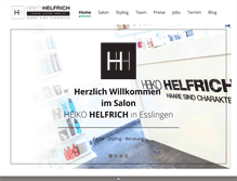 Tablet Screenshot of heiko-helfrich.de